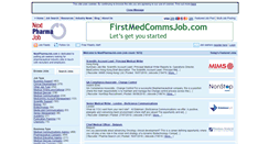 Desktop Screenshot of nextpharmajob.com
